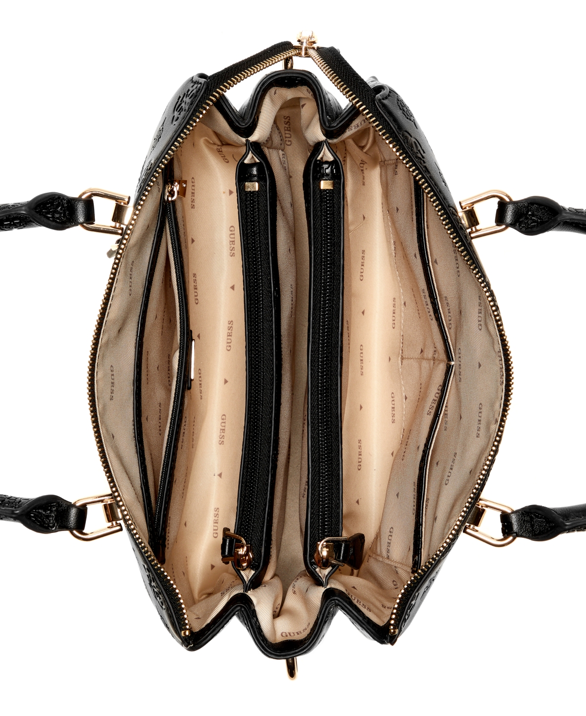 Guess Dita Multi Compartment Satchel Bag