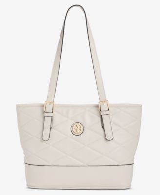 Large Quilted Tulip Tote