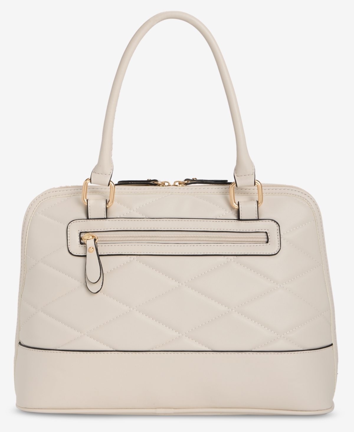 Giani Bernini Medium Quilted Dome Satchel, Exclusively At Macy's In Neutral