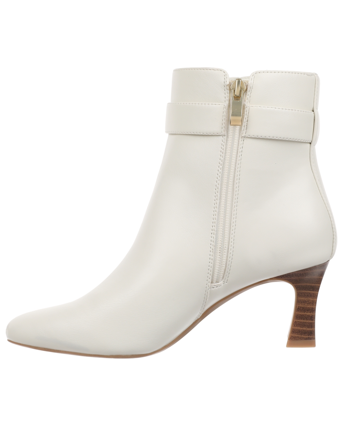 Macy's Women's Belt Almond Toe Booties