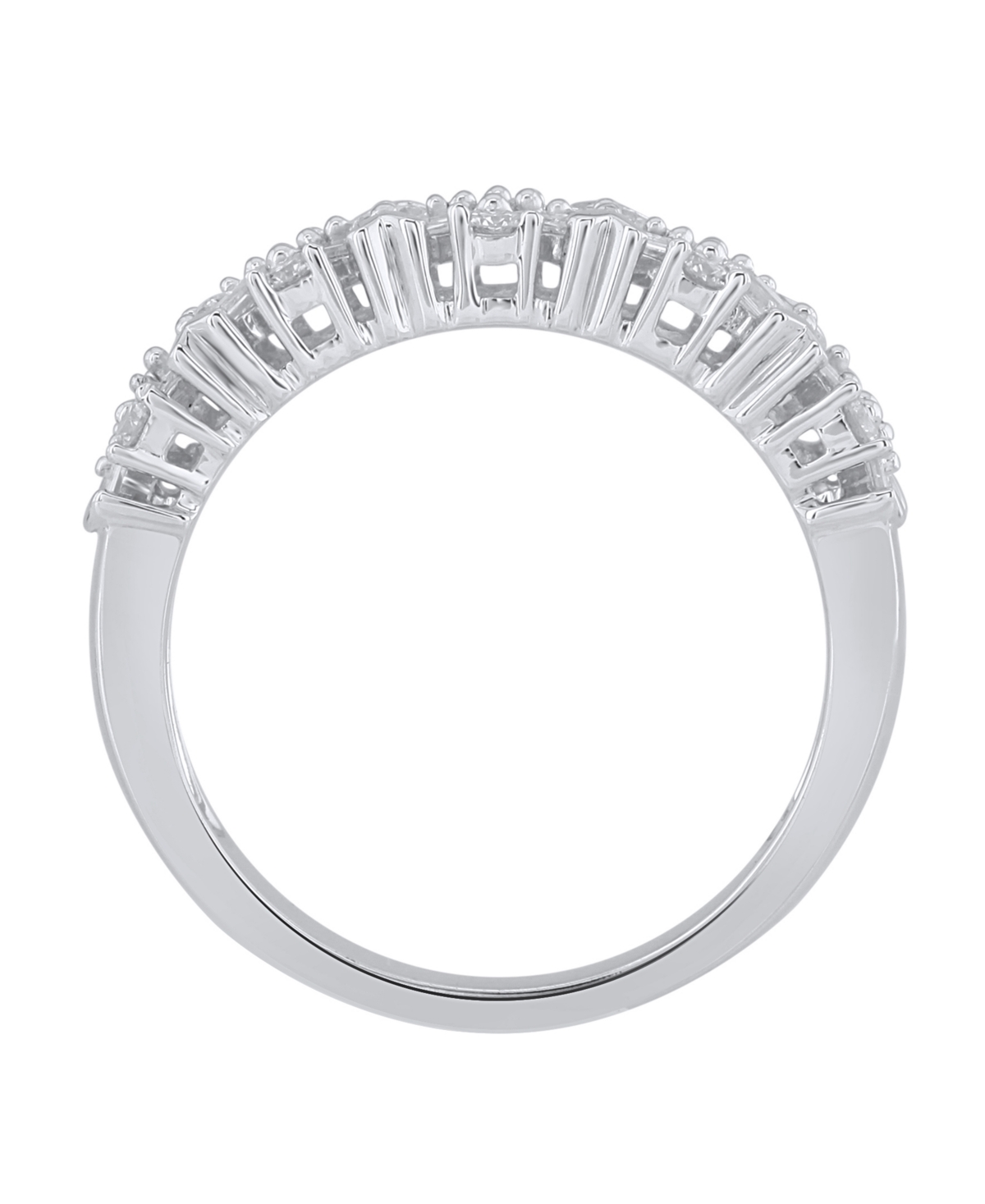 Macy's Diamond Ring (3/4 Ct. T.w.) In 14k White Gold In Gold