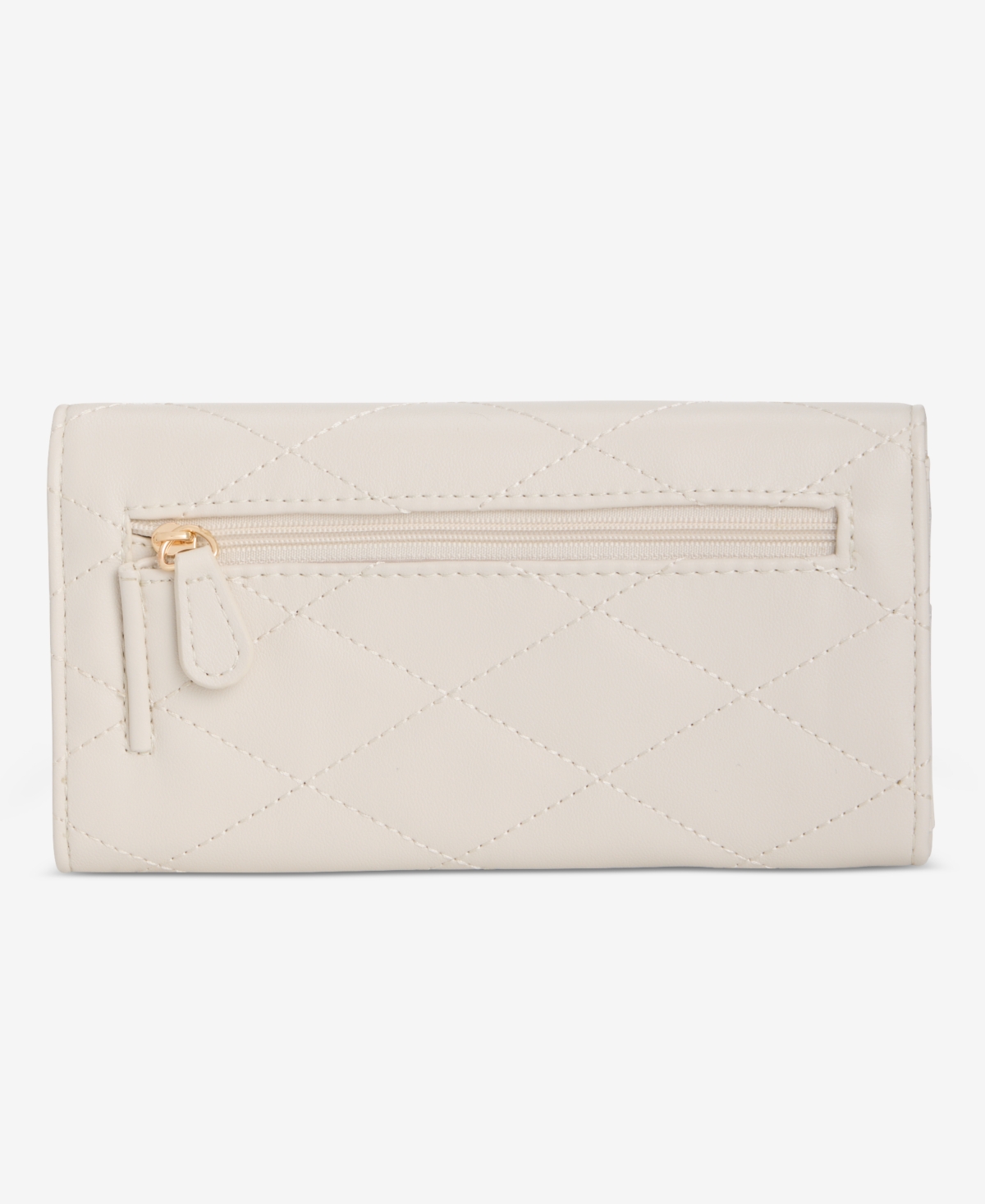 Giani Bernini Quilted Receipt Manager Wallet, Macy's Exclusive In Neutral