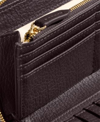 Hazell Pieced Zip Around Wallet, Exclusively at Macy's 