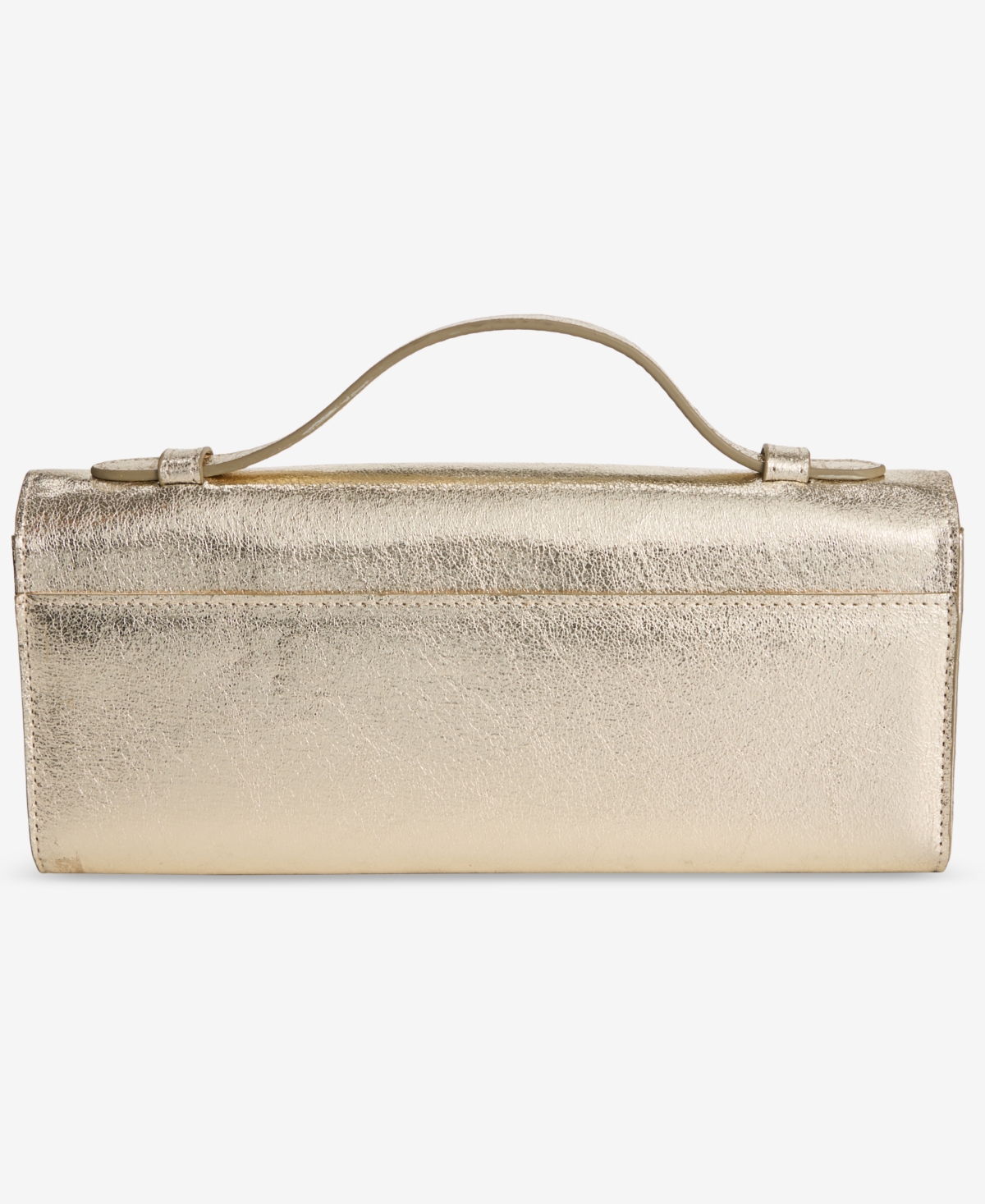 I.n.c. International Concepts Avahh Sculpted Clutch, Exclusively at Macy's - Metallic