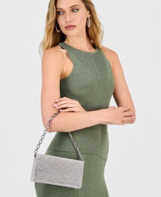 I.N.C International Concepts Diamond Mesh East/West Clutch, Created for Macy's 
