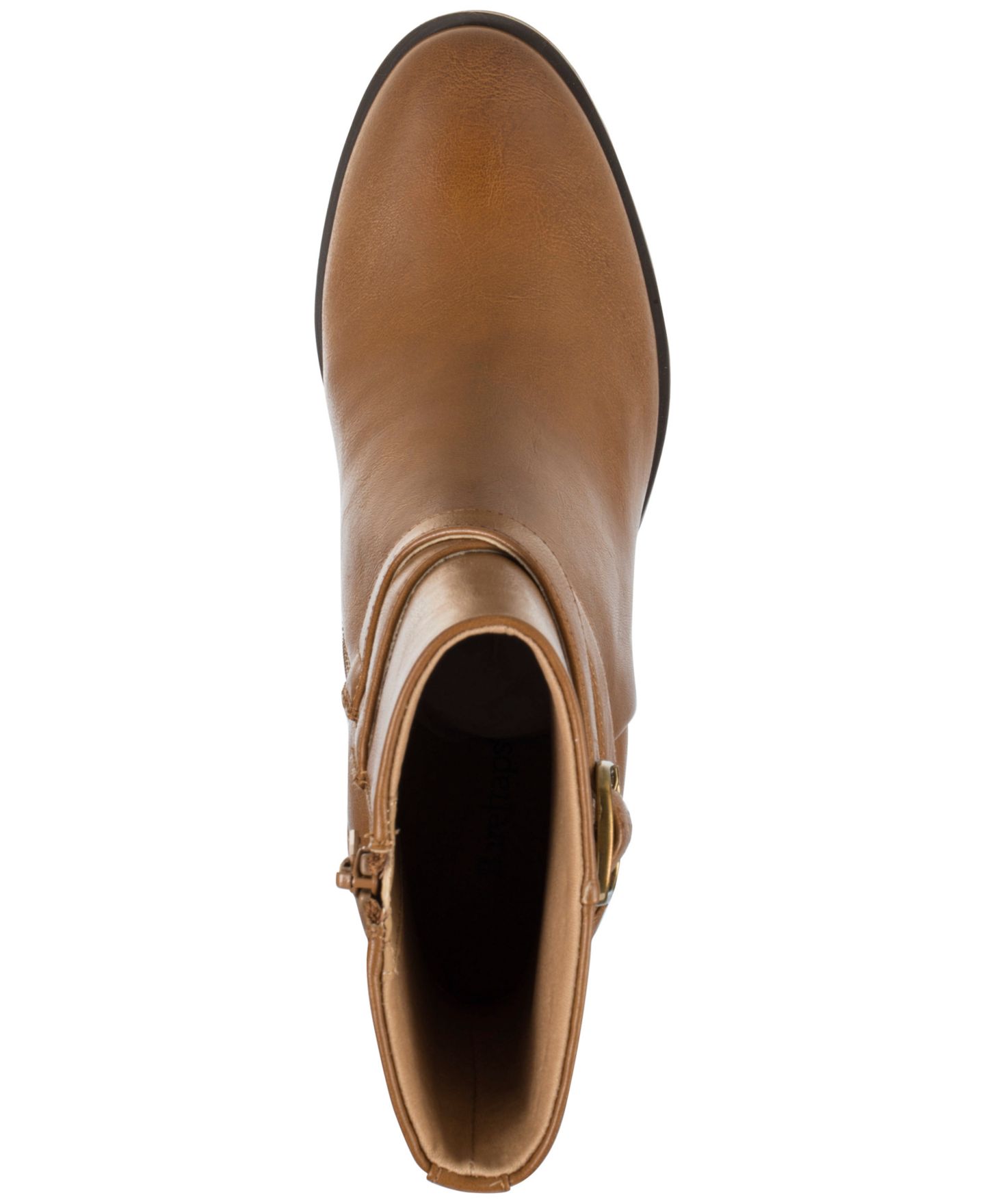 Женские ботинки Baretraps Dorma Block Heel Midi, цвет: Тёмный коньячный — фото 4