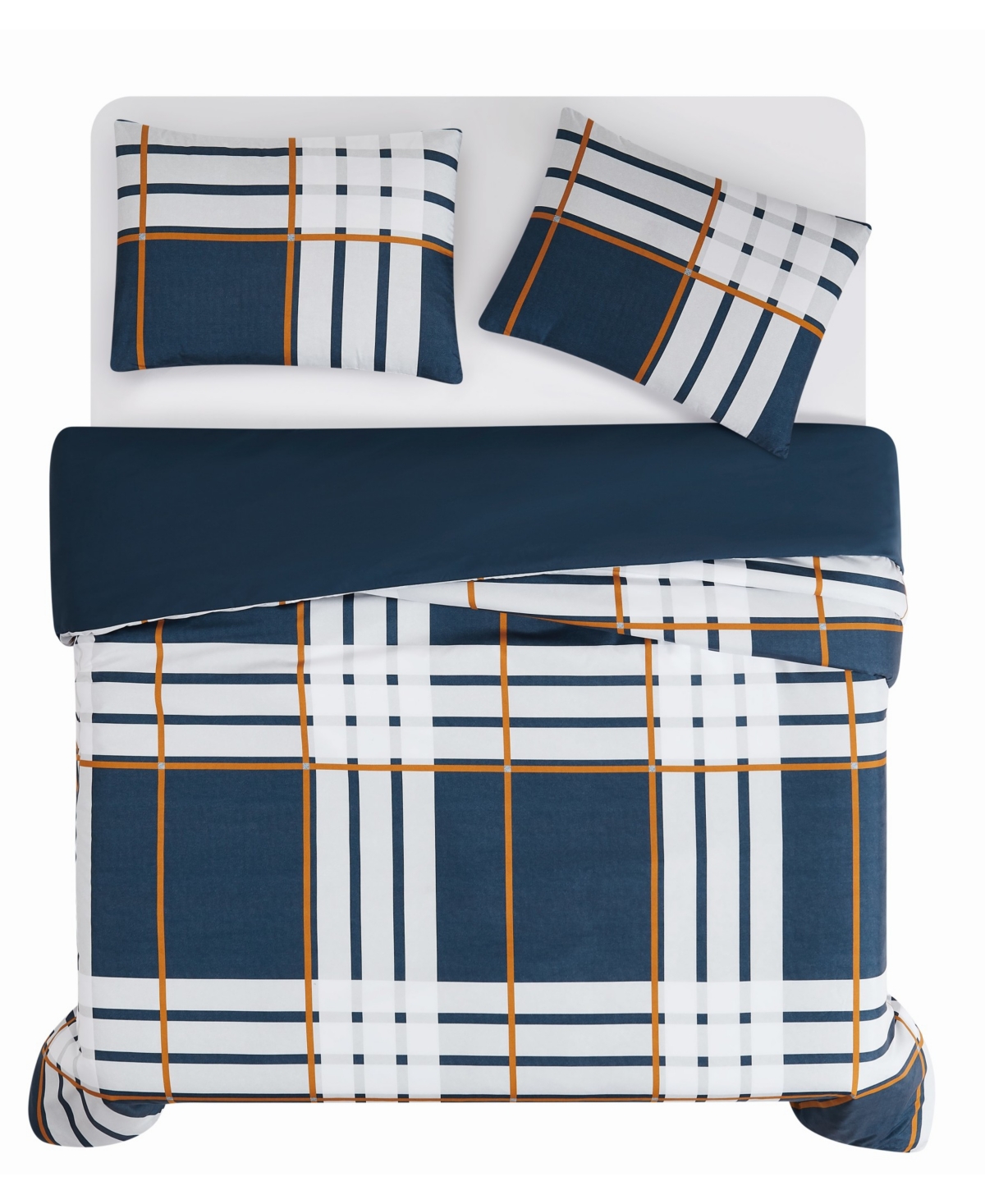 Truly Soft Henry Plaid 3-Pc. Duvet Set