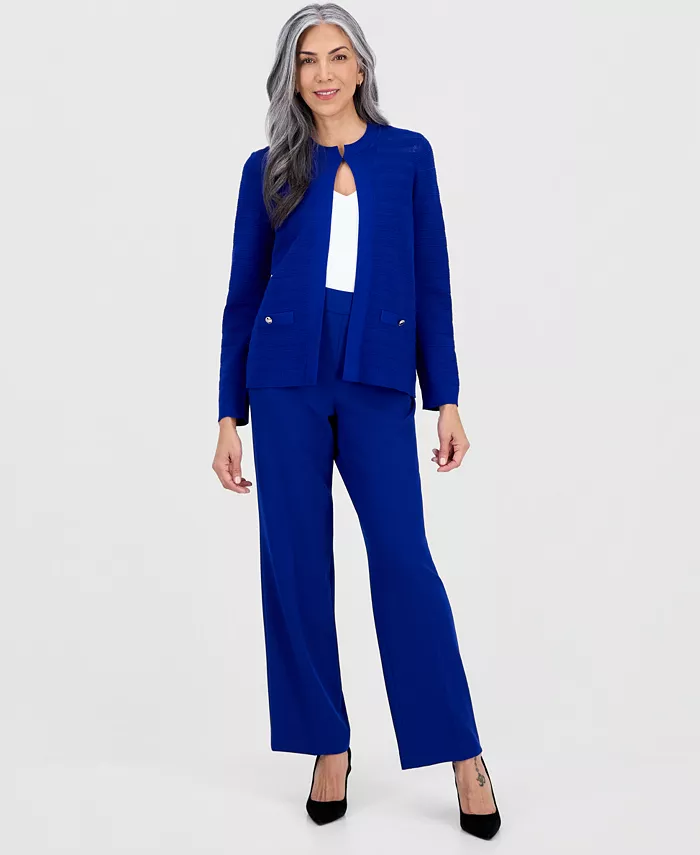 Women's Gracie High-Rise Straight-Leg Pants, Regular & Petite