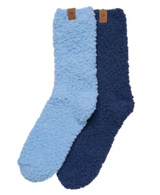 Women's 2-Pack Popcorn Textured Socks