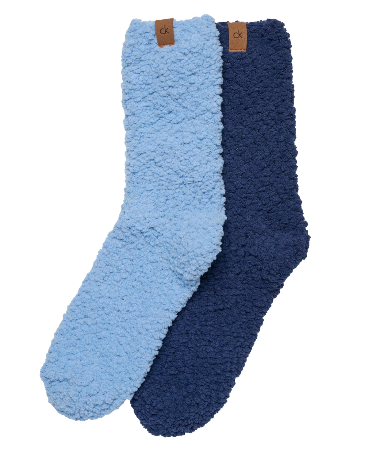 Calvin Klein Women's 2-Pack Popcorn Textured Socks