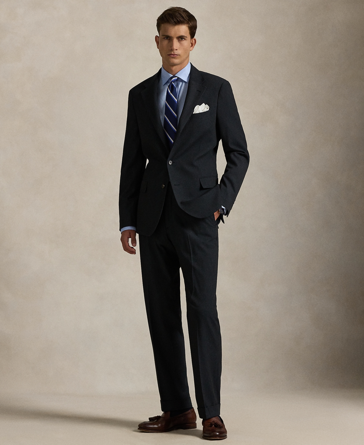 Polo Ralph Lauren Men's Twill Blend Trouser Pants In Blue
