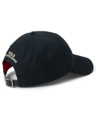 Men's Polo Bear Cotton Twill Ball Cap