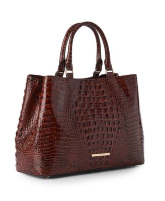 Denise Large Leather Carryall Bag
