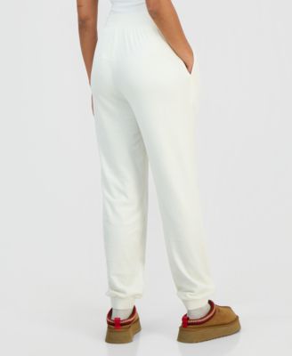 Juniors' Snoopy Velour Jogger Pants