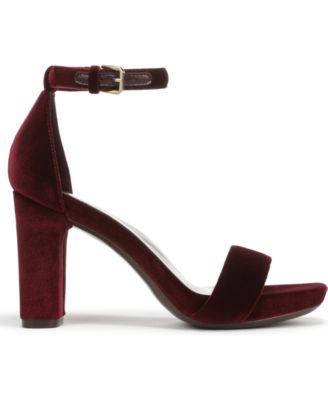 Women's Joy Square Toe Ankle Strap Dress Sandals