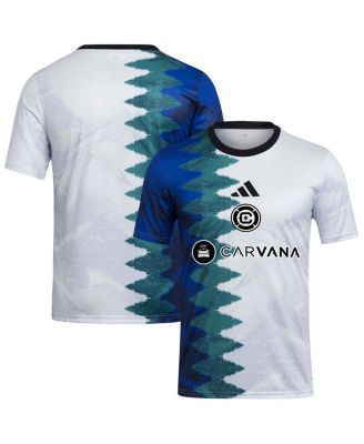 adidas - Men's White Chicago Fire 2025 Gaming AEROREADY Pre-Match Jersey