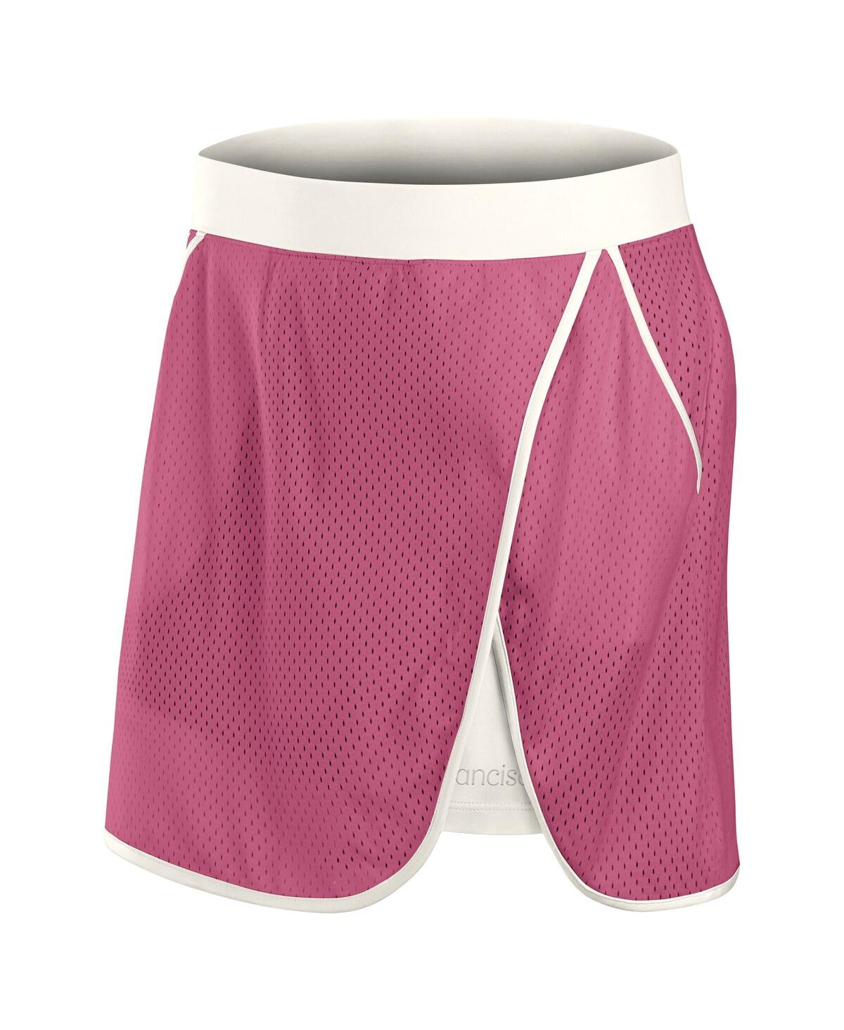 Fanatics Women's Red San Francisco 49ers Studio Wellness Skort In Multi