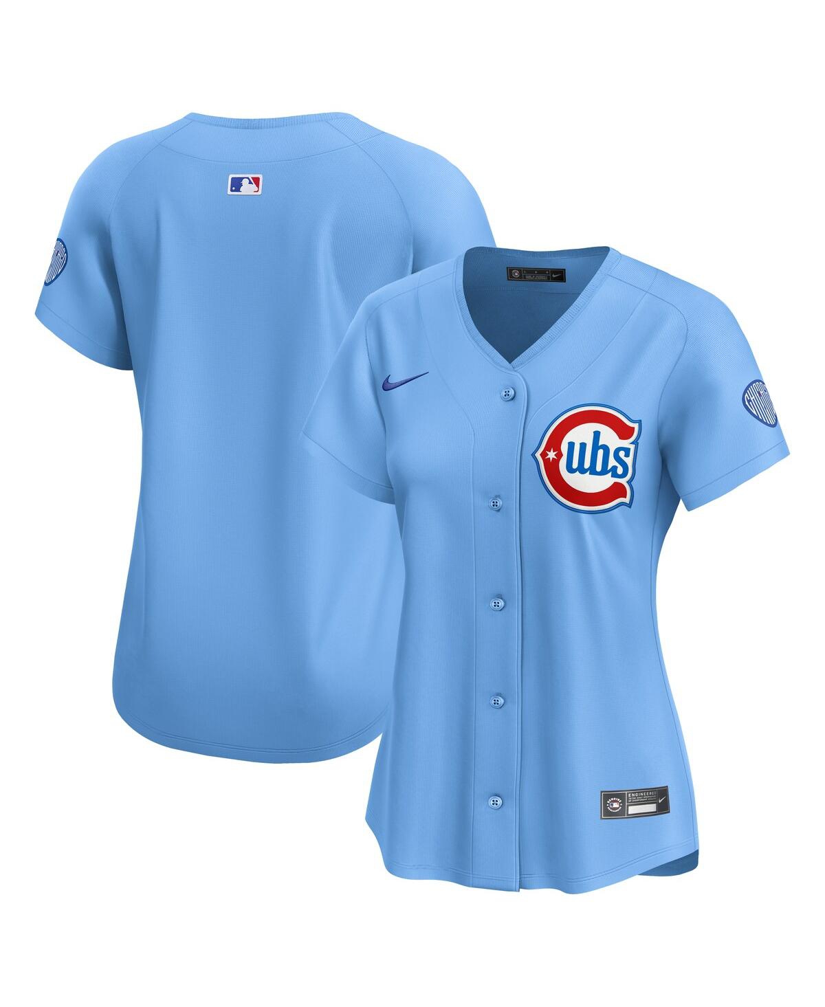Nike Women's Light Blue Chicago Cubs Alternate Limited Jersey