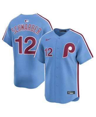 Nike - Men's Kyle Schwarber Light Blue Philadelphia Phillies Alternate Limited Jersey