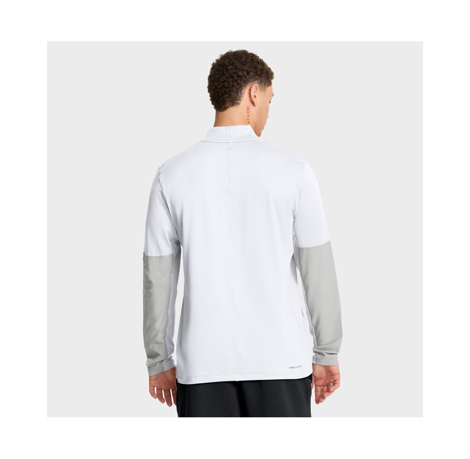 Men's White Texas Longhorns One Goal Performance Half-Zip Pullover Sweatshirt