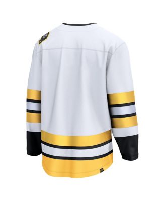 Men's White Boston Bruins Away Breakaway Jersey