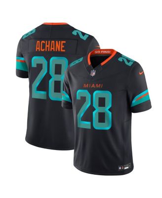Men's De’Von Achane Pitch Blue Miami Dolphins 2025 Rivalries Collection Limited Jersey