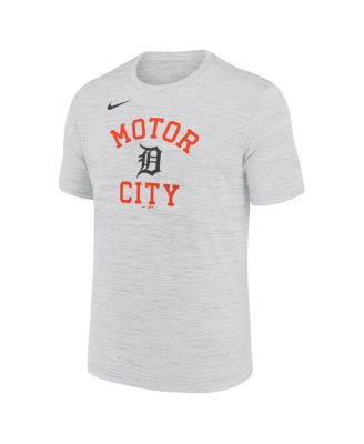 Men's Ash Detroit Tigers Velocity Team Phrase Dri-FIT T-Shirt