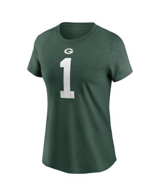 Women's Micah Parsons Green Green Bay Packers Name Number T-Shirt