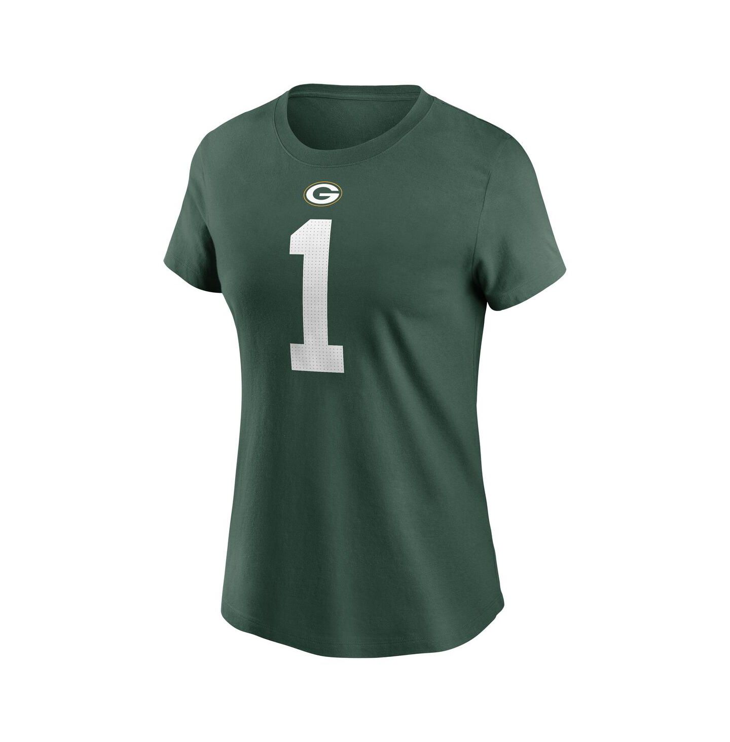 Женская футболка Nike Micah Parsons Green Green Bay Packers Name & Number — фото 2