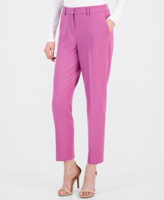 Shannon Suit Straight-Leg Pants