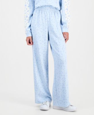 Tinseltown Juniors Scuba V Neck Sweatshirt Joggers In Blue