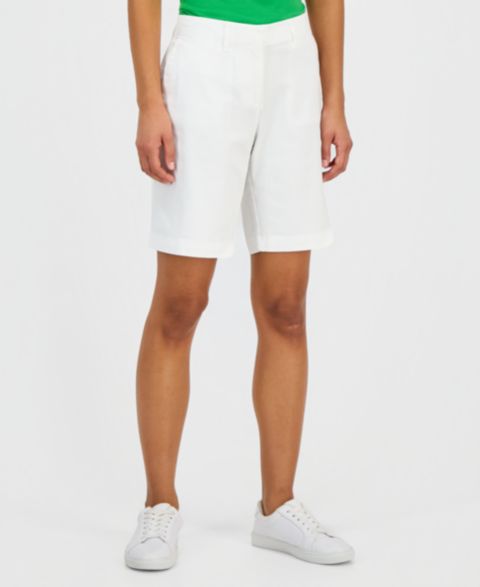 Женские шорты Nautica Riviera Solid, цвет: Яркий белый