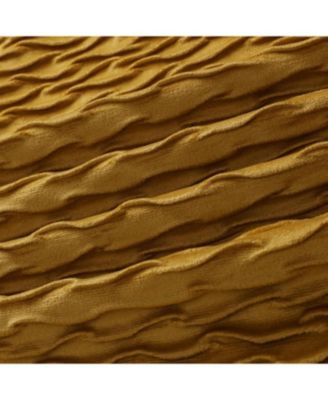 Christmas Essentials Light Filtering Complete Attached Velvet Window Curtains & Valance Set