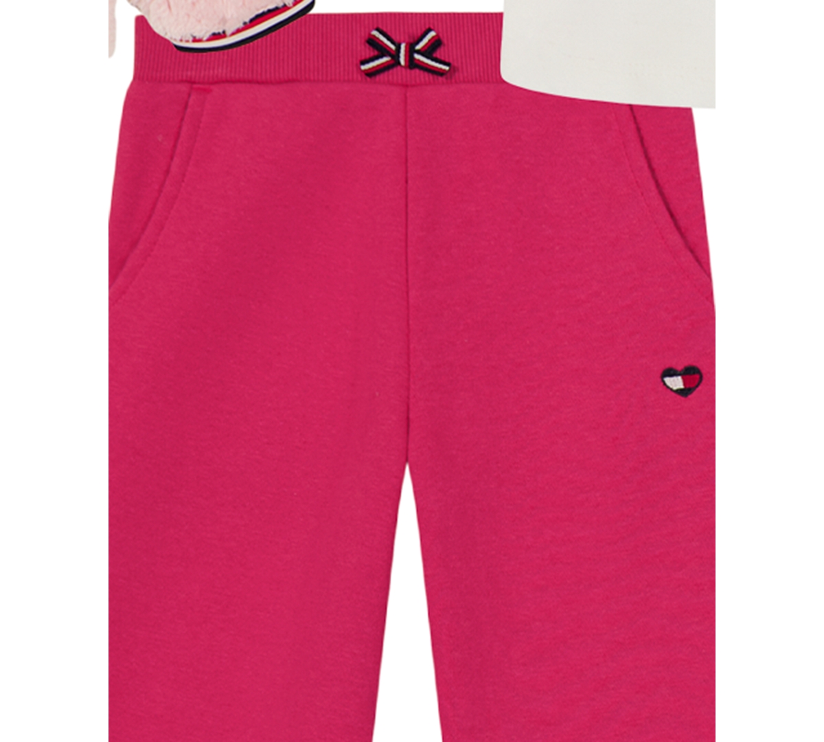 Tommy Hilfiger Baby Girls 3-piece Crewneck T-shirt, Hoodie, And Pants Set In Multi