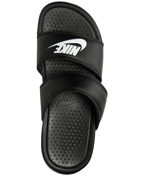 Nike Women's Benassi Duo Ultra Slide Sandals from Finish Line & Reviews ...