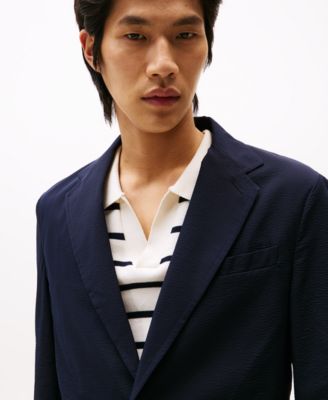 Men's Performance Notch Lapel Collar Blazer