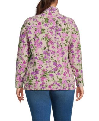 Women's Plus Size Anyweather Fleece Quarter Zip Pullover