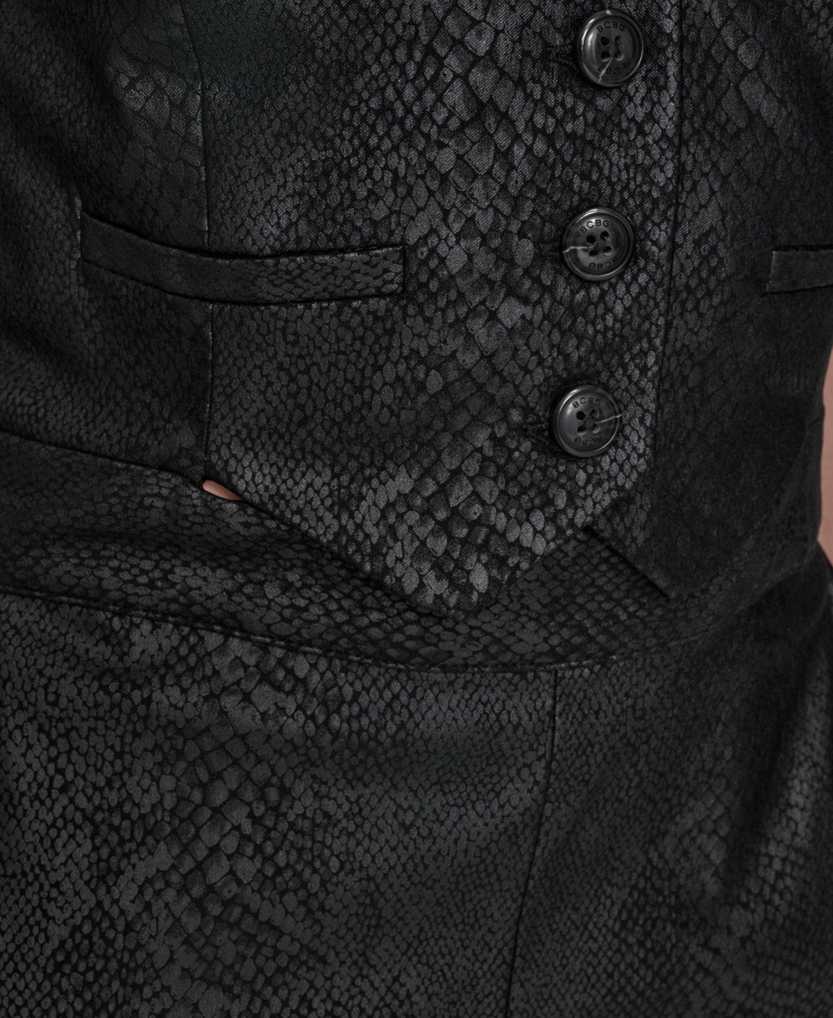 Bcbg Women's 2-Piece Halter Neck Jumpsuit Set