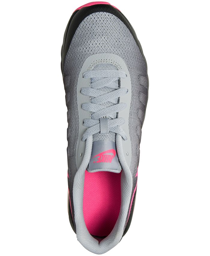 Nike Big Girls' Air Max Invigor Running Sneakers from Finish Line - Macy's