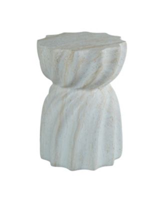 Streamdale Cement Outdoor Accent Table - Terrazzo Style