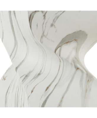 Cement Outdoor Accent Table - Terrazzo Style