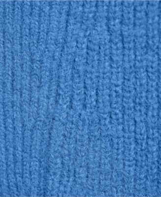 Women's Fuzzy Wedged Quarter Zip Sweater