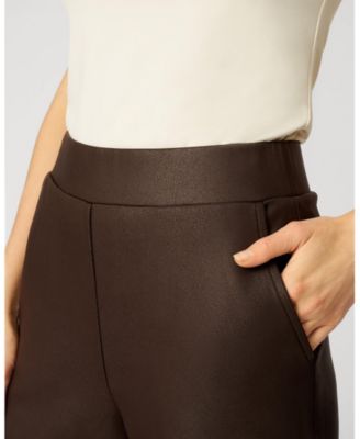 Women's Coated Pull On Bootcut Pant
