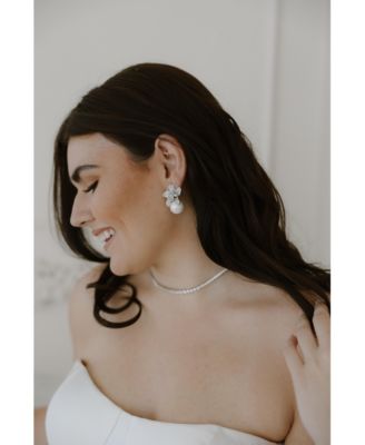 Sonnet Pearl Drop Earrings