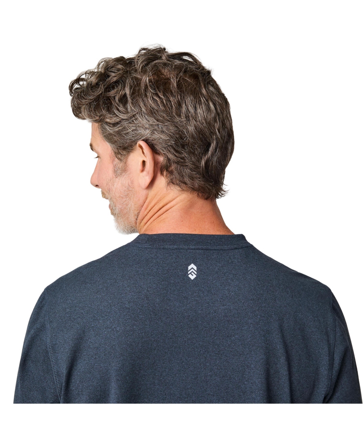Free Country Men's FreeCycle Sueded Long Sleeve Crew Neck