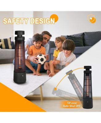 1200 Watt Electric Standing Patio Heater