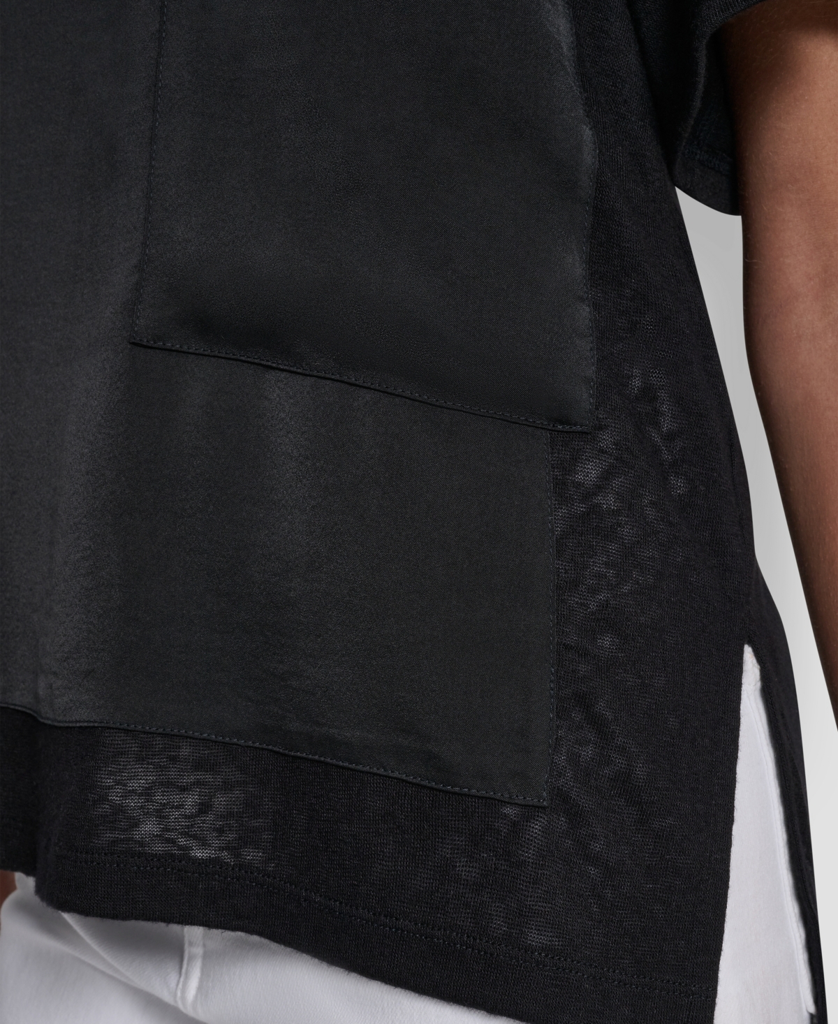 Dkny Women's Crewneck Short Sleeve T-Shirt