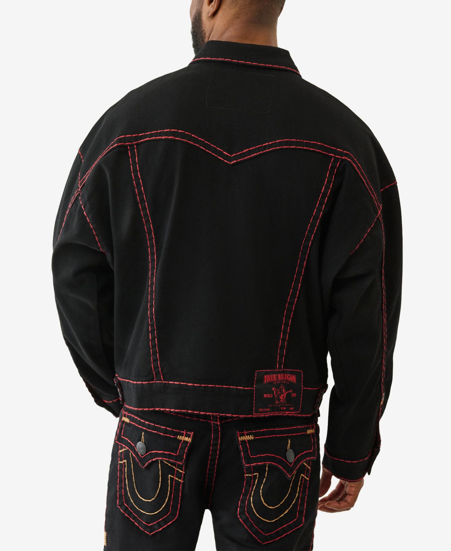 Men's Super T Boxy Crop Denim Jacket