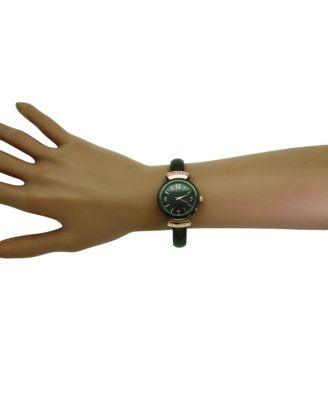 Gunmetal Rose Gold Classic Every Day Metal Bangle Watch