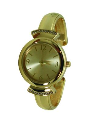 Gold Classic Every Day Metal Bangle Watch